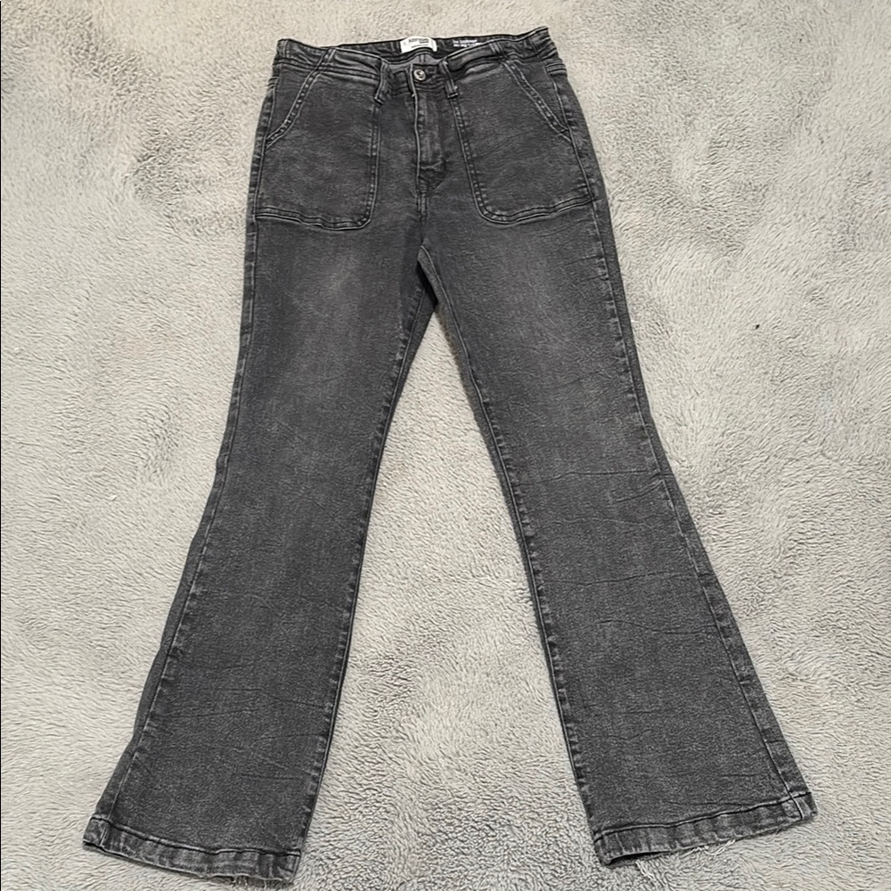 Kensie Gray Boot Cut Jeans